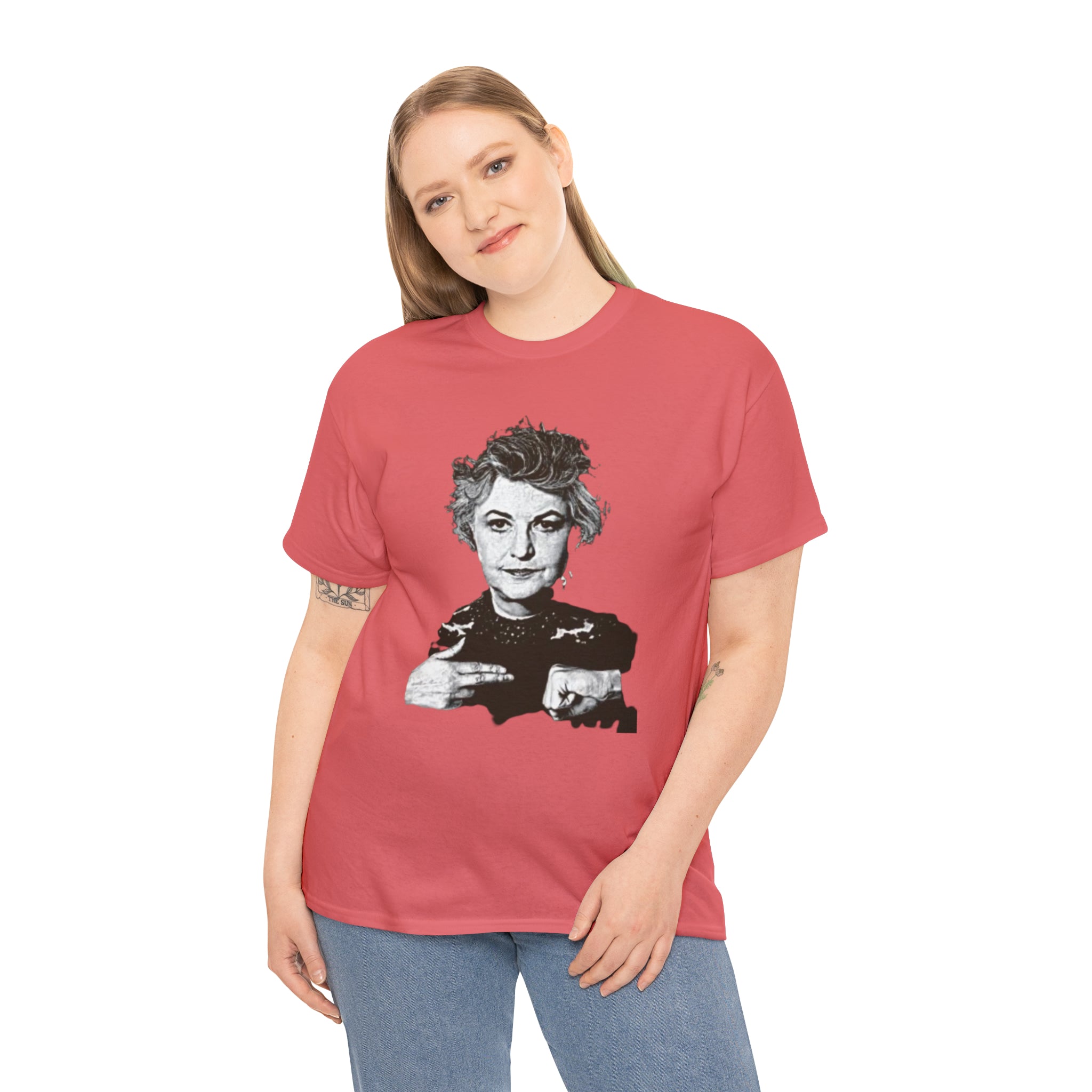The Golden Girls 80's TV Show- Dorothy Unisex Heavy Cotton T-Shirt - Creations by Chris and Carlos